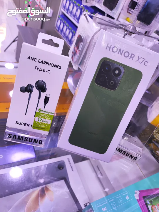 الجديد المطلوب HONOR X7C معه كامل اغراضو داخل الكرتونه جيجا 256 رام 16 متوفر توصيل
