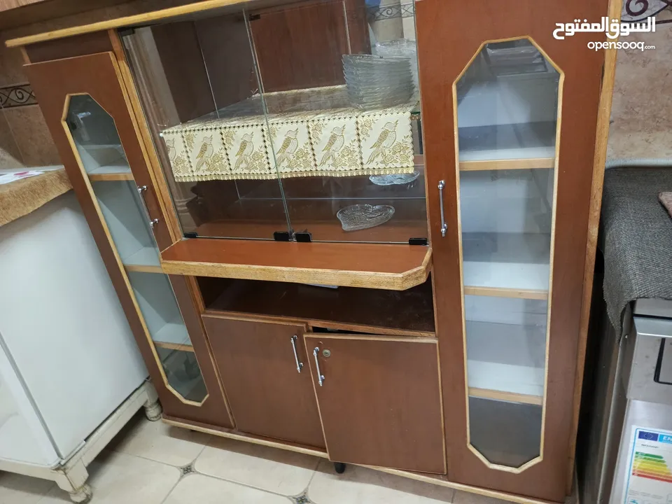 بوفة مطبخ مستعمل بحاله جيده جدا