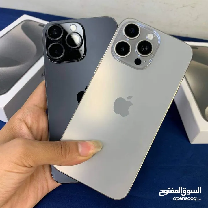 ايفون 15برو ماكس...فرست هاى كوبى أول درجه بعد الأصلى مباشرة.... # *(iPhone 15 pro max  _ first high