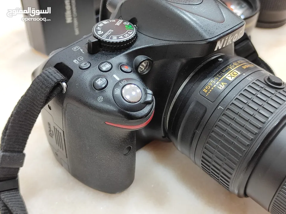 Nikon D5200 with lenses like new