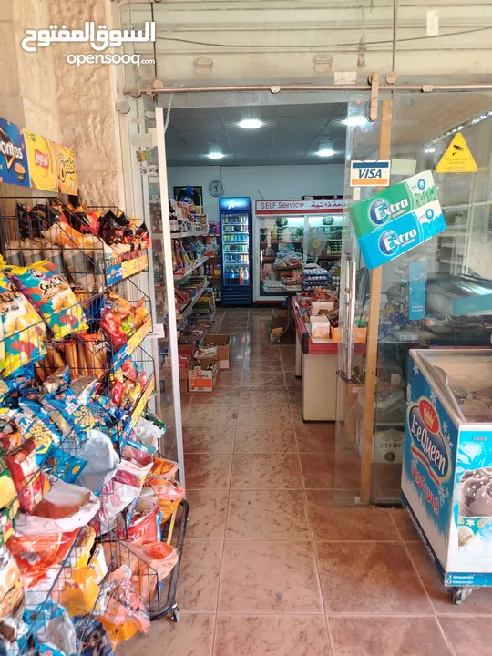 سوبرماركت للبيع في طبربور الخزنة بجانب الجامعة العربية المفتوحة