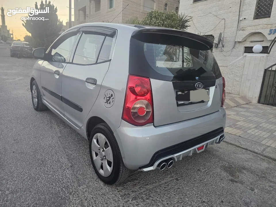 كيا بيكانتو اتوماتيك 2009 بحاله ممتازة 1100cc