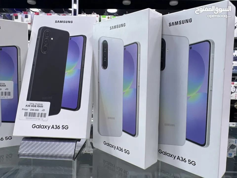 Samsung A36 5g (256 GB / 8 RAM) سامسونج اي 36 جالاكسي  256 جيجابايت/ 8 رام ( عرض لفترة محدودة )