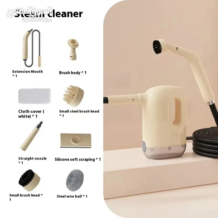فرد بخار جهاز التنظيف و التعقيم بضغط البخار و الحراره منظف ​​بخاري كهربائي عالي الضغط Steam Cleaner