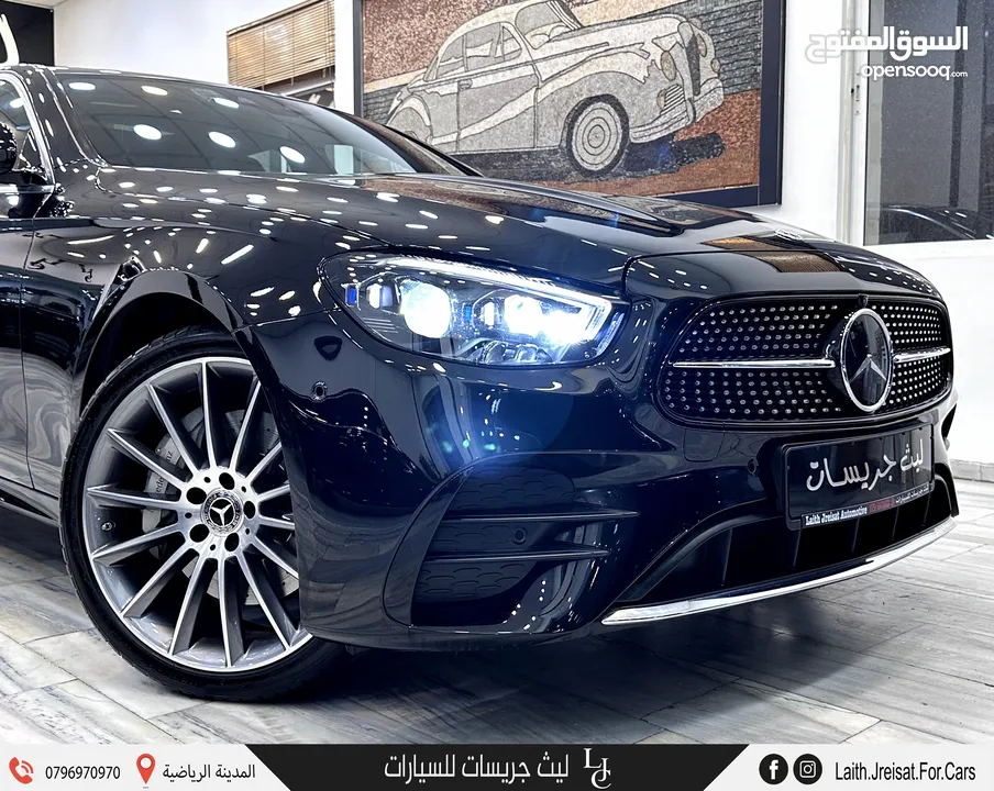 مرسيدس اي كلاس مايلد هايبرد 2022 Mercedes E350 Mild Hybrid AMG Kit