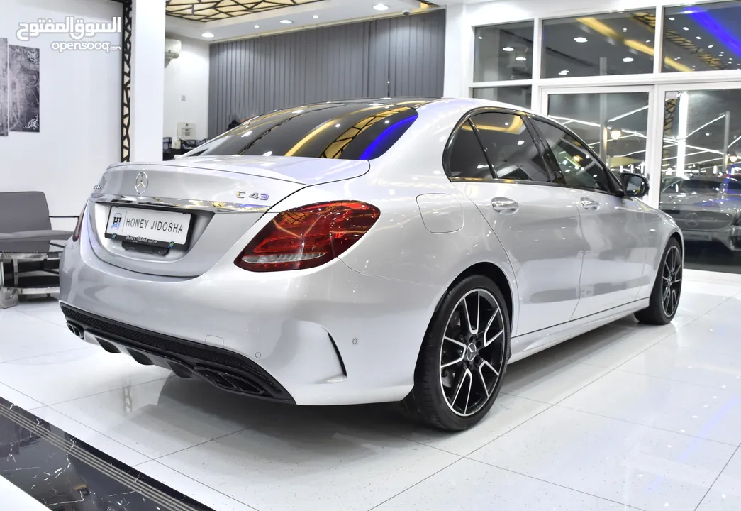 Mercedes Benz C43 AMG ( 2017 Model ) in Silver Color Japanese Specs