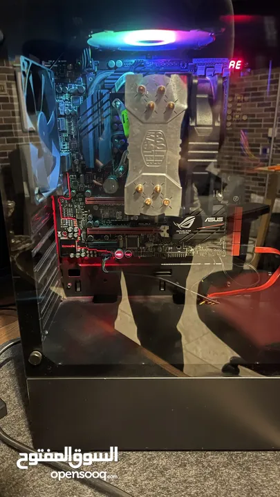 جهاز ألعاب قوي  i7 4790K + GTX 1650 مختومة + 16GB RAM سعر حرق