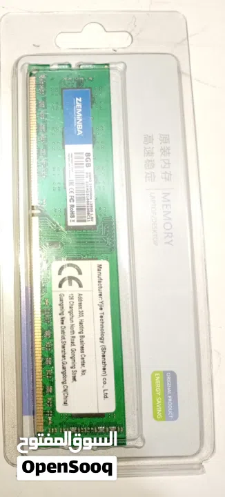 memory laptop/desktop 8gb (عرض خاص لحق) ddr3 1600hhz 12800 1.5 .........................