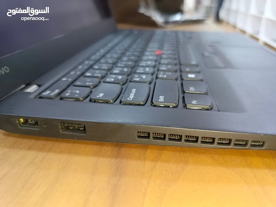 لابتوب لينوفا  SSD 256 VGA 2 RAM 8 CPU i7 جيل السابع شاشة لمس حجم 14 لابتوب خفيفة الوزن من نوع slim