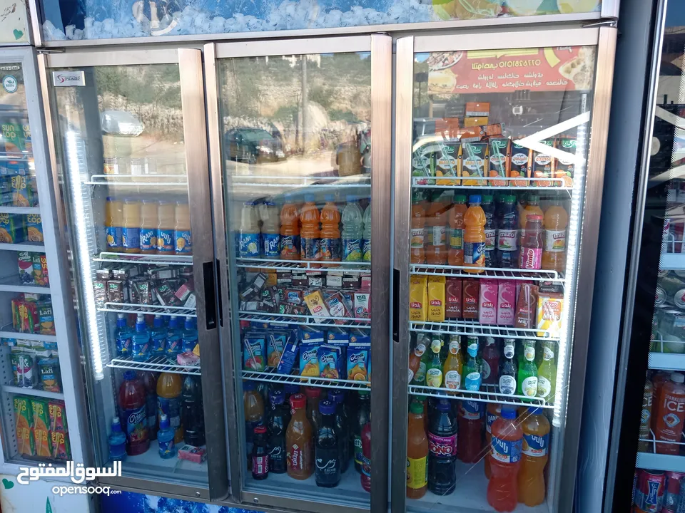 ثلاجه محلات للبيع