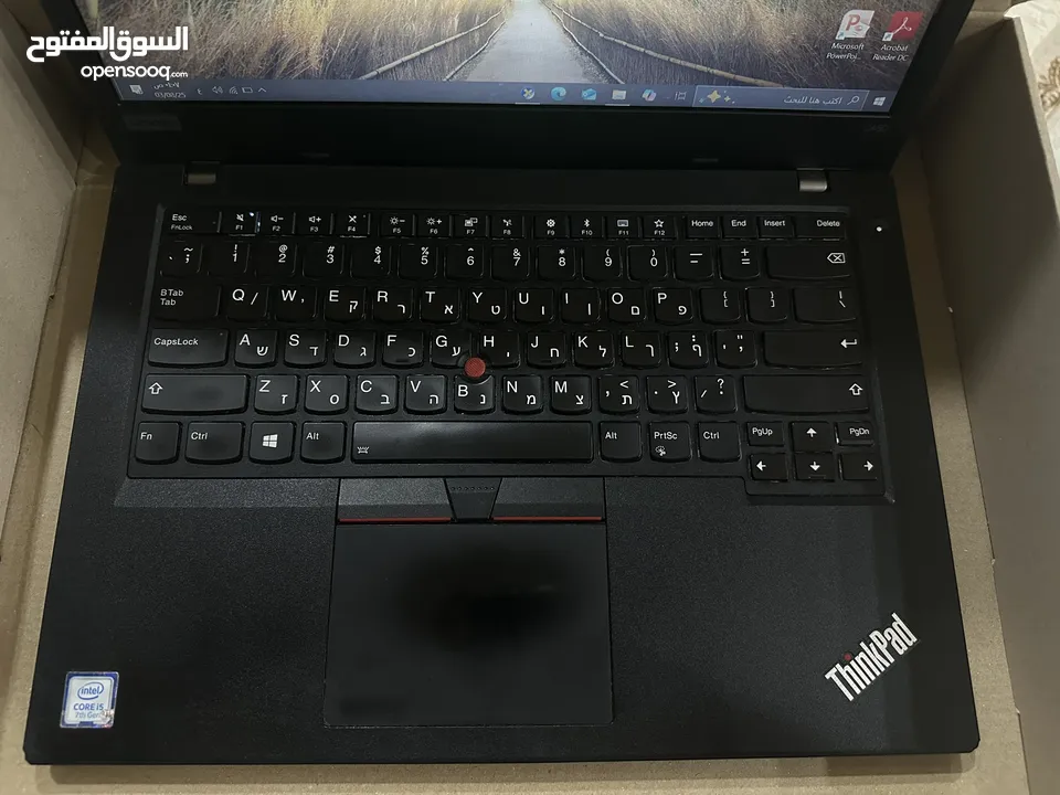 لابتوب لينوفو i5 ثينك باد رام 16 كيبورد مضيء سعرر ممتاز