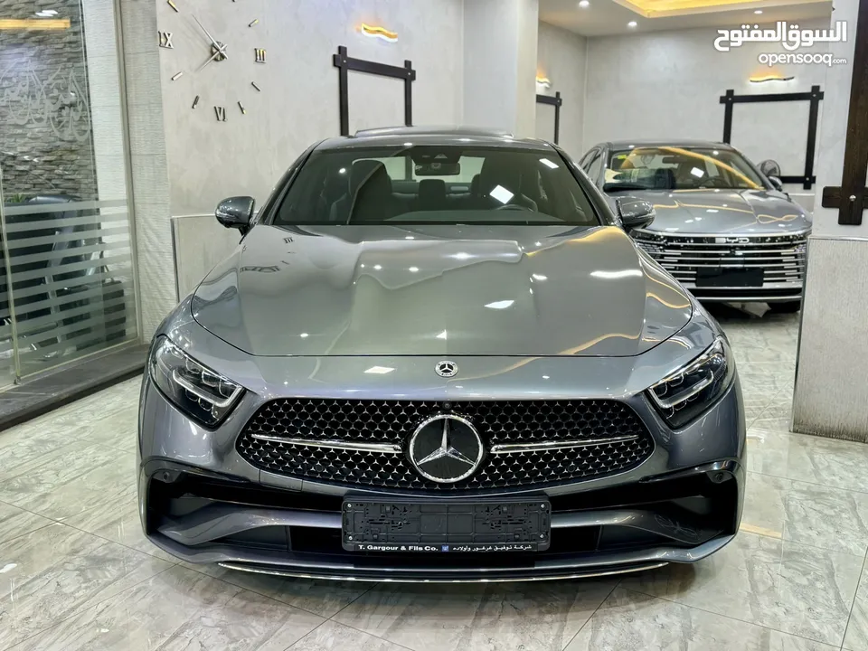 مرسيدس CLS350  2023 AMG جمرك جديد وارد المانيا فحص كامل ميلد هايبرد كاملة الأضافات