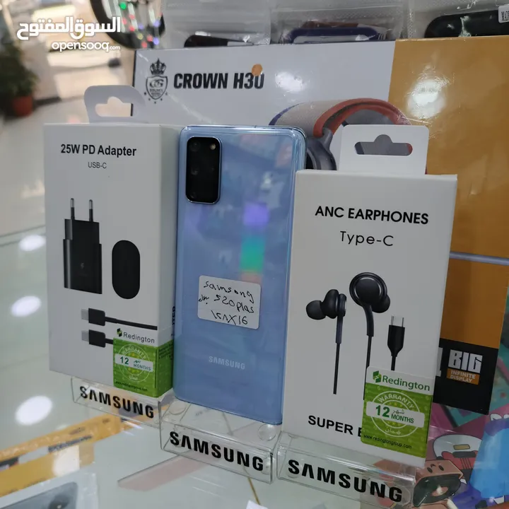 مستخدم نظيف 128g 16ram Samsang S20plas