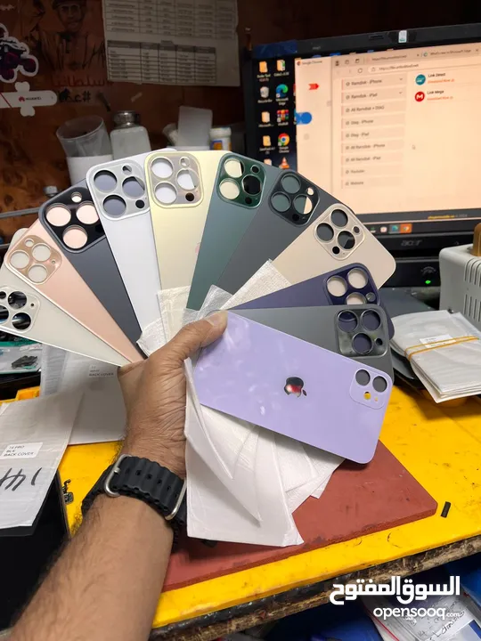 ALL MODEL IPHONES BACK GLASS (ORIGINAL) AVAILABLE