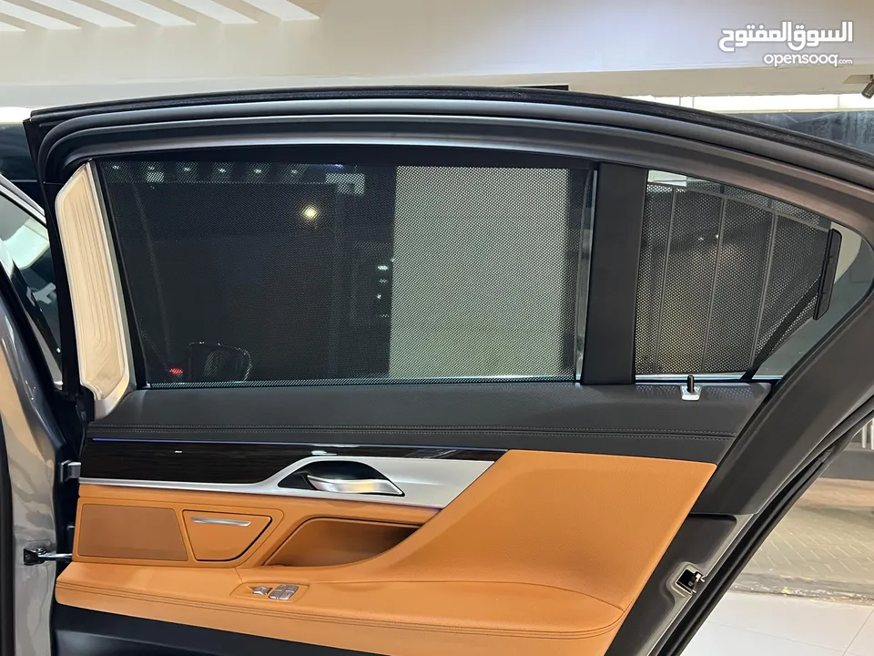 BMW 740Le 2017 وارد شركه ابو خضر مالك اول فل كامل اعلى تصنيف فحص كامل بحاله الوكاله