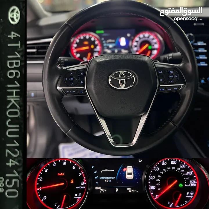 Toyota Camry XSE 2018 تويوتا كامري