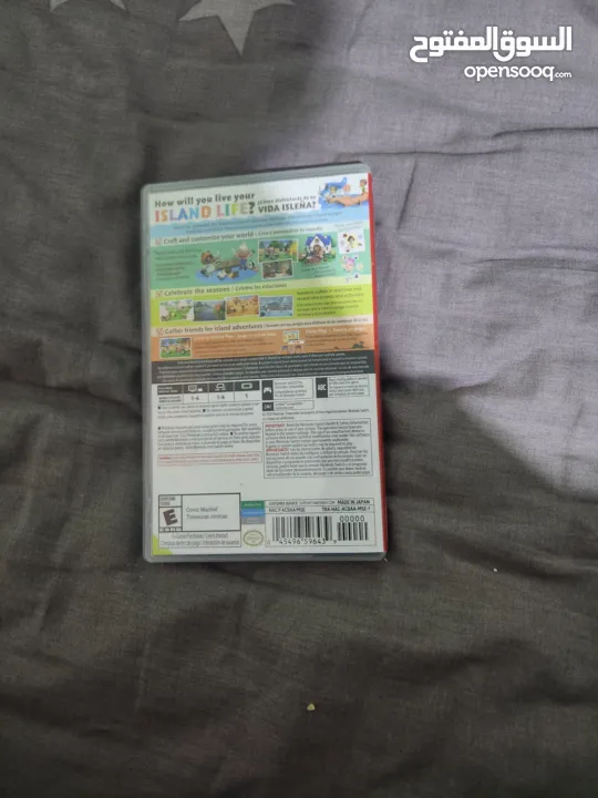 لعبة نينتندو سويتش animal crossing new horizonsنينتندو سويتش مع كينترولار