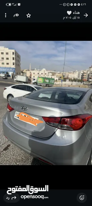 هيونداي فانتي 2014 مواصفات مميزة استخدام امرأة للبيع بسعر مغري