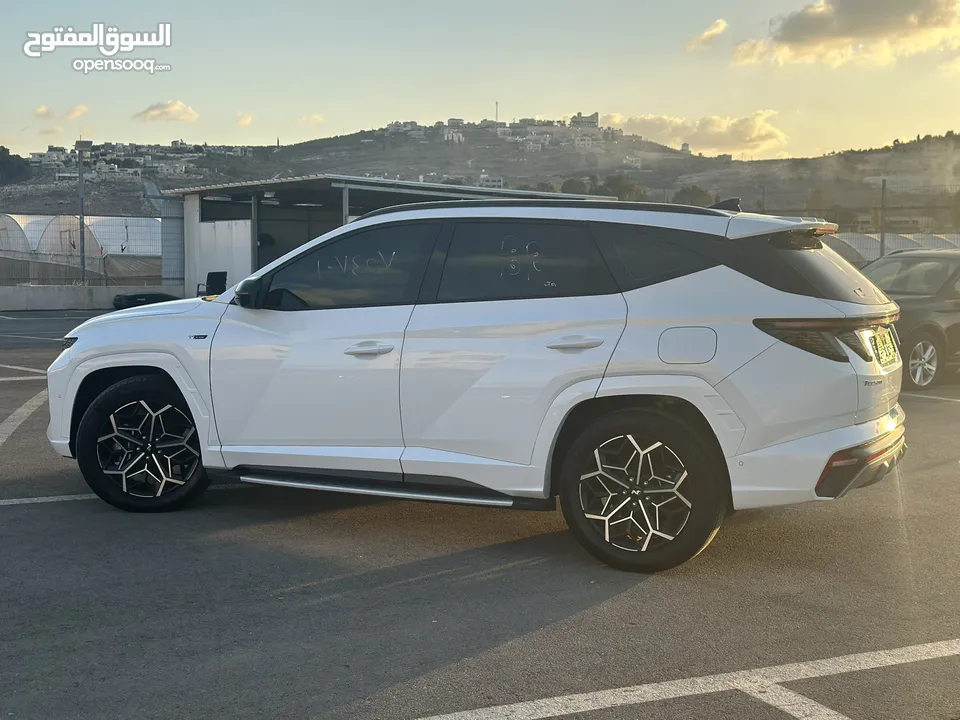 هونداي توسان N-Line    2023/ فل الفل بدون فتحة سقف بانوراما  فل مسكر