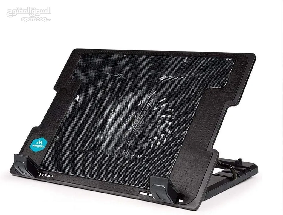 Notepad Ergostand Stand Cooling Pad 9" to 17" -Black قاعدة تبريد للابتوب