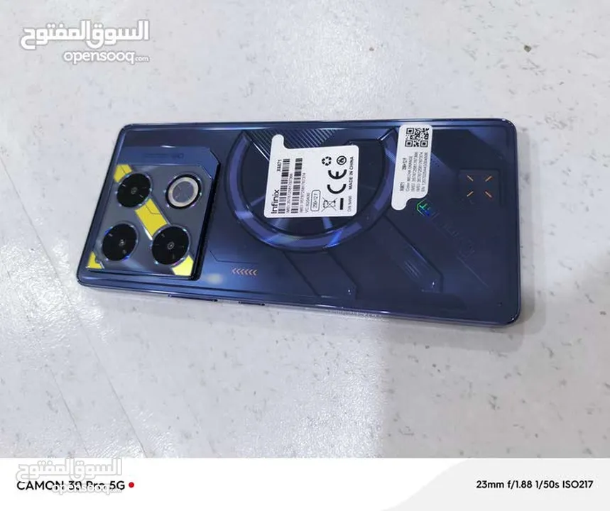 انفنكس GT20 pro ذاكرة 256 عشوائية 24 الجهاز بعدة جديد استخدام كلش قليل بيه ضمان سنه من الشركة ومكفول