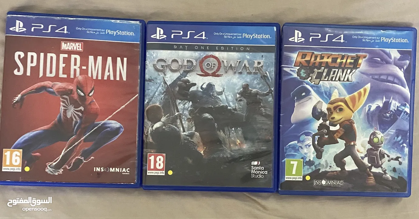 used games for ps4