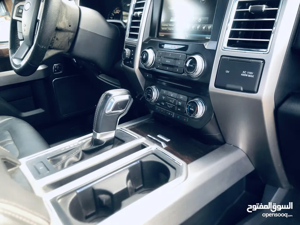 Ford F-150  Platinum   اعلى صنف جمبع أضافات قاطع مسافة 87 حسب كارفاكس وكارسير  فحص كامل 7