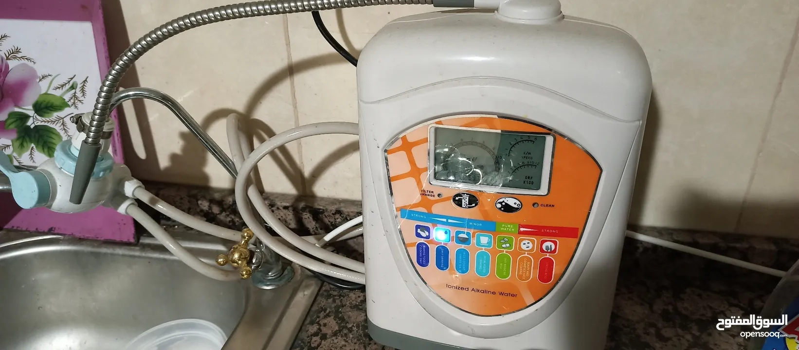 فلتر Alkaline water لمعالجة الأمراض و السرطان مضاد للأكسده ومياه غنيه بالاوكسجين . للوقاية من الأمرض