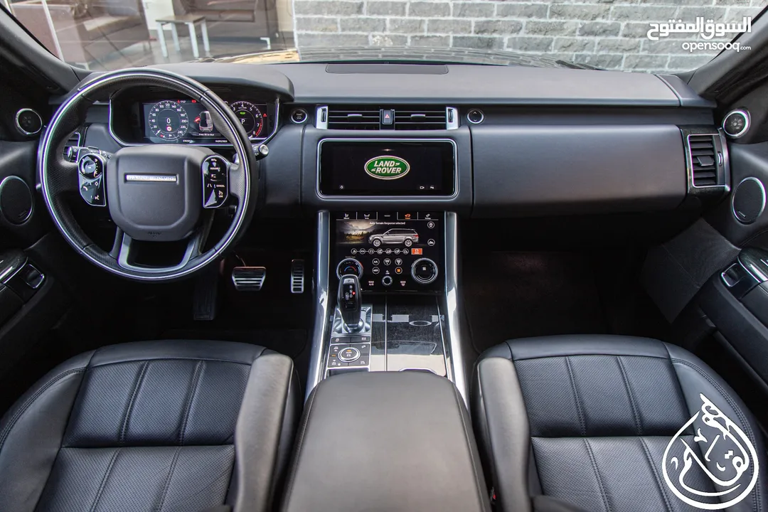 Range Rover Sport 2019 P400e Hse Black package   السيارة وارد المانيا و قطعت مسافة 38,000 كم فقط
