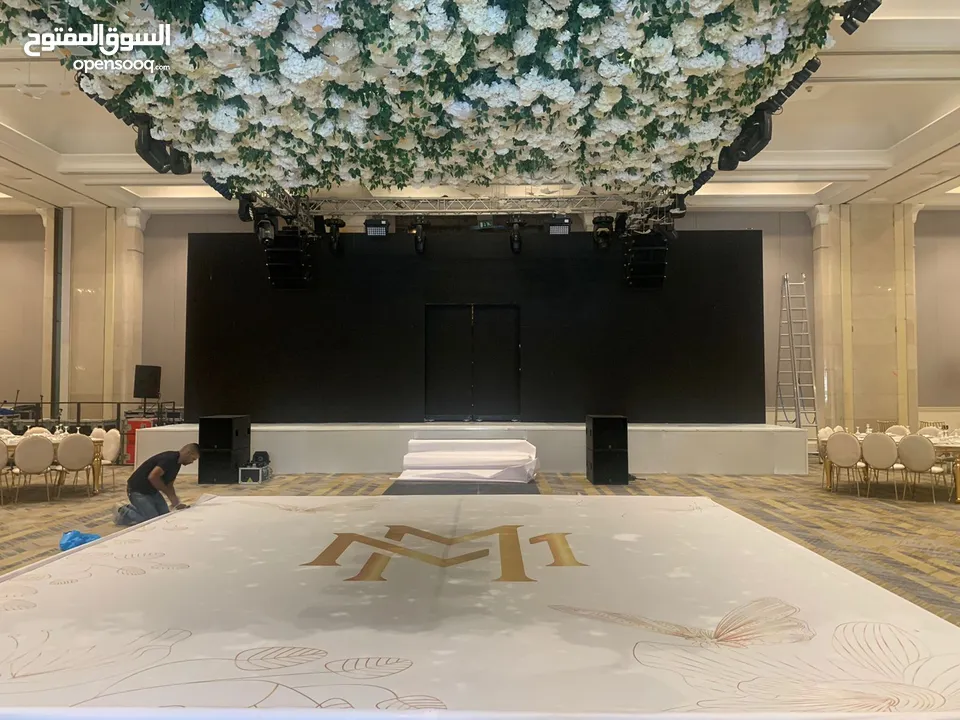 شاشات led _شاشات خلفيات حفلات _اعراس _فعاليات