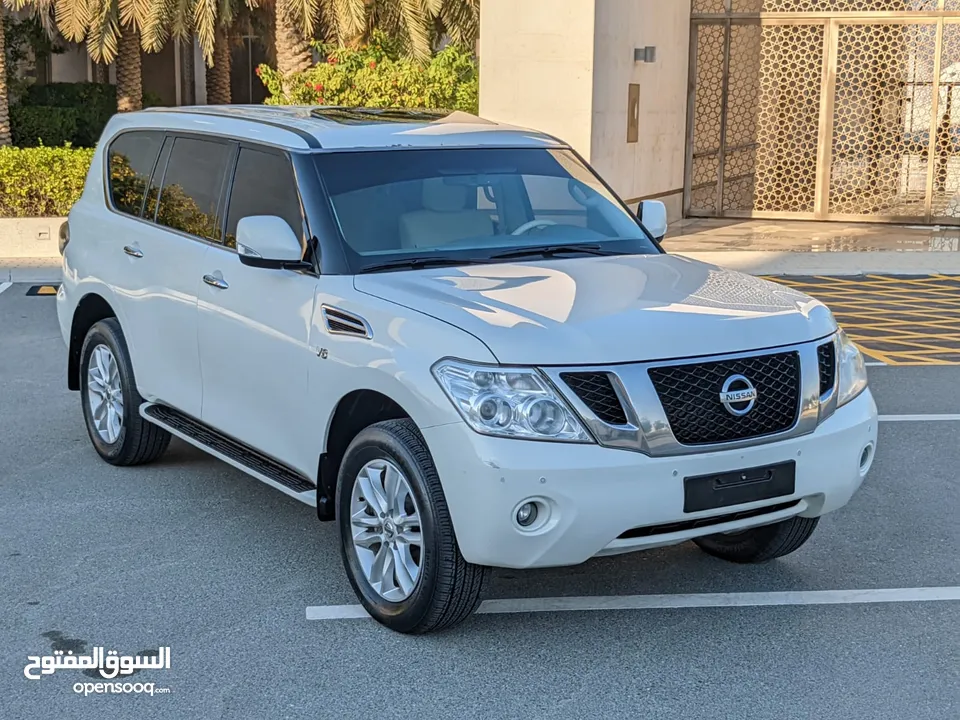 NISSAN PATROL 2012 BIG ENGINE ORIGINAL PAINT ACCIDENT FREE