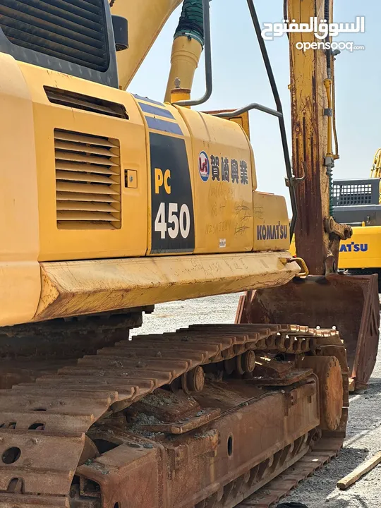 komatsu pc450-8 very good condition original paint available for sale