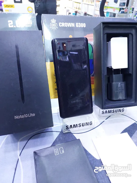 جهاز  نظيف جدا 128g 16ram Samsung  Not 10 Lite