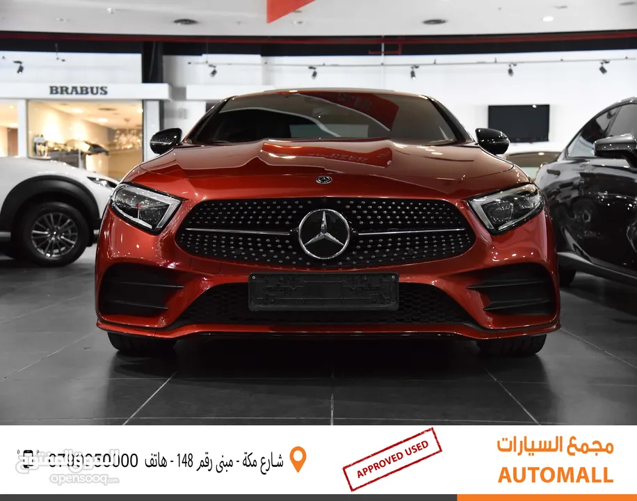 مرسيدس سي ال اس مايلد هايبرد نايت بكج 2020 Mercedes CLS 350 Mild Hybrid AMG Kit Night Package