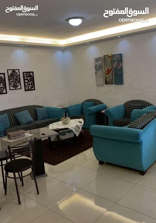 شقة  مفروشة  للايجار في عمان -منطقة  الرابيه  منطقة هادئة ومميزة جدا