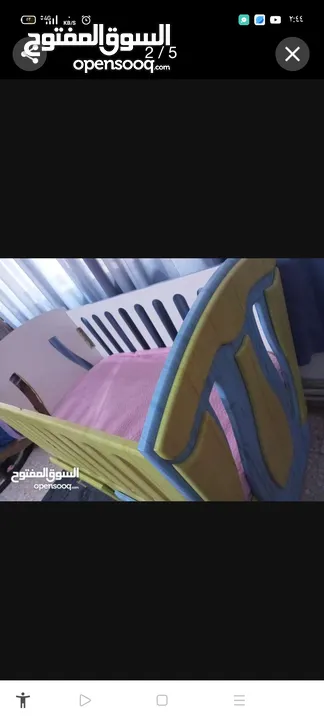 تخت بيبي خشب تفصيل ثقيل