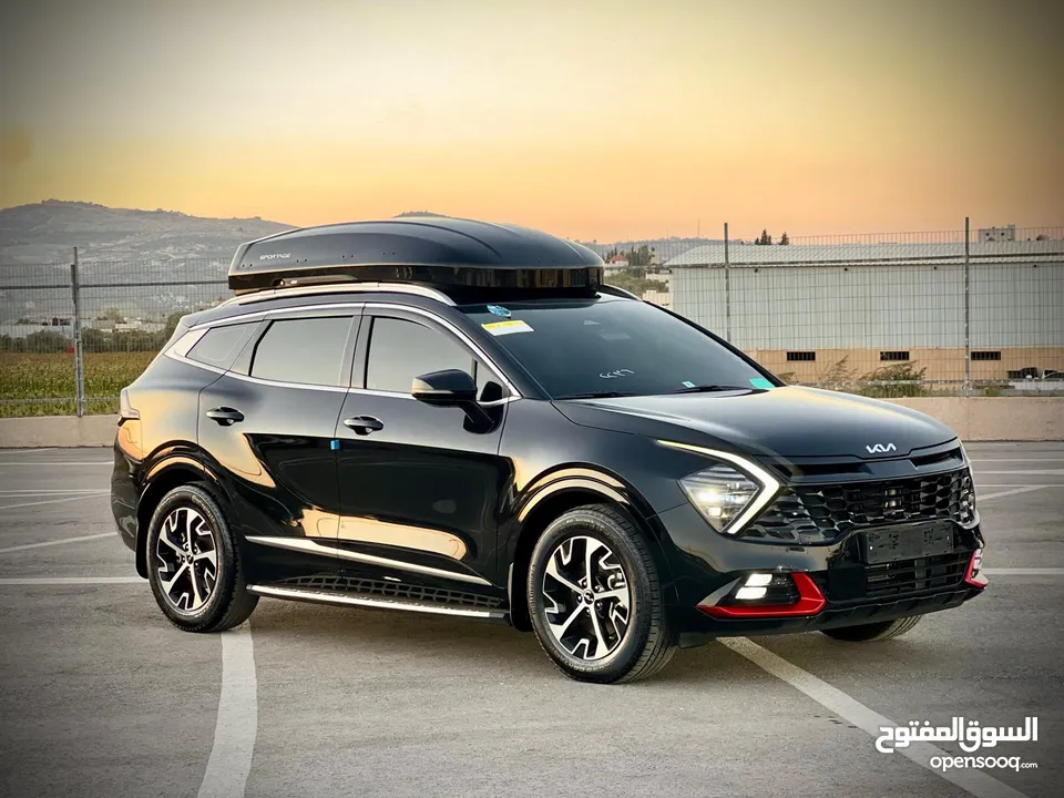 كايا سبورتاج  GT Line/2022 فل بدون فتحة سقف  2x4 ///240Hp بنزين + كهرباء  ( Haybrid) 1600cc