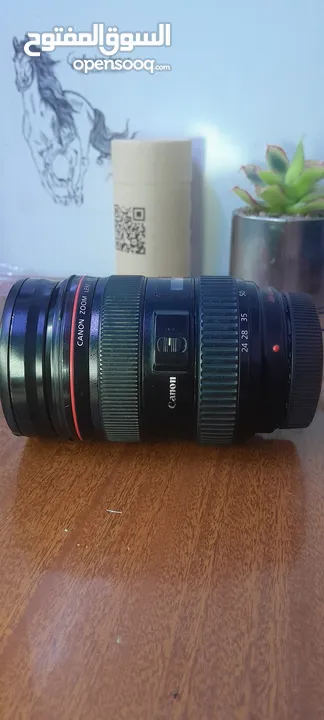 Canon lens 24-70 F2.8 Mark i  price: 450 jd