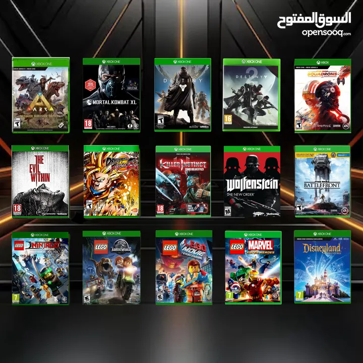 Xbox series x & one x/s Game CD’s  أقراص ألعاب إكس بوكس سيريس & ون