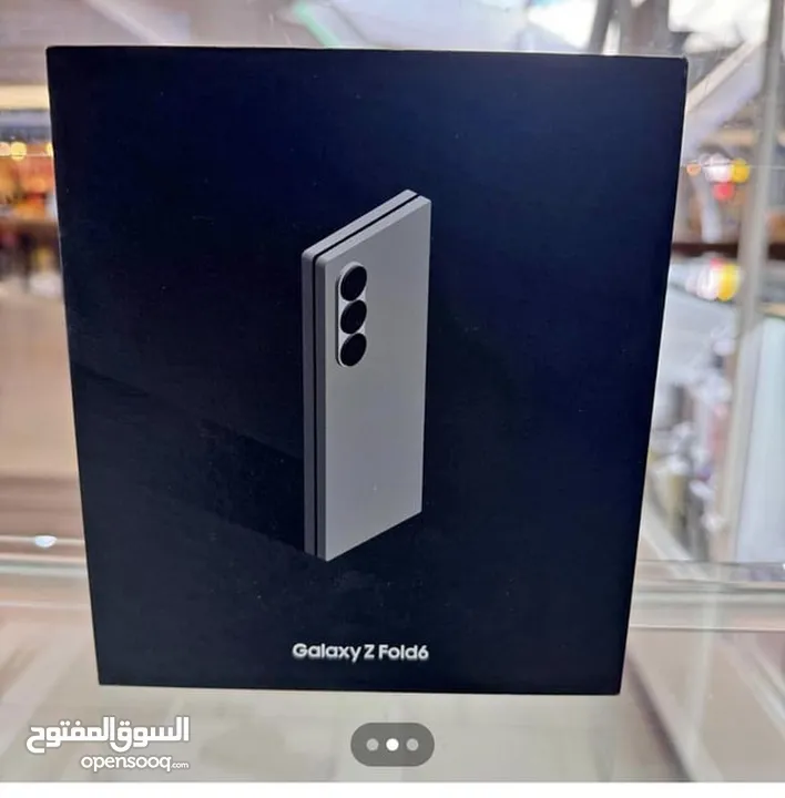 SAMSUNG Z FOLD 6 (256GB/512GB)  جديد كفالة شرق اوسط