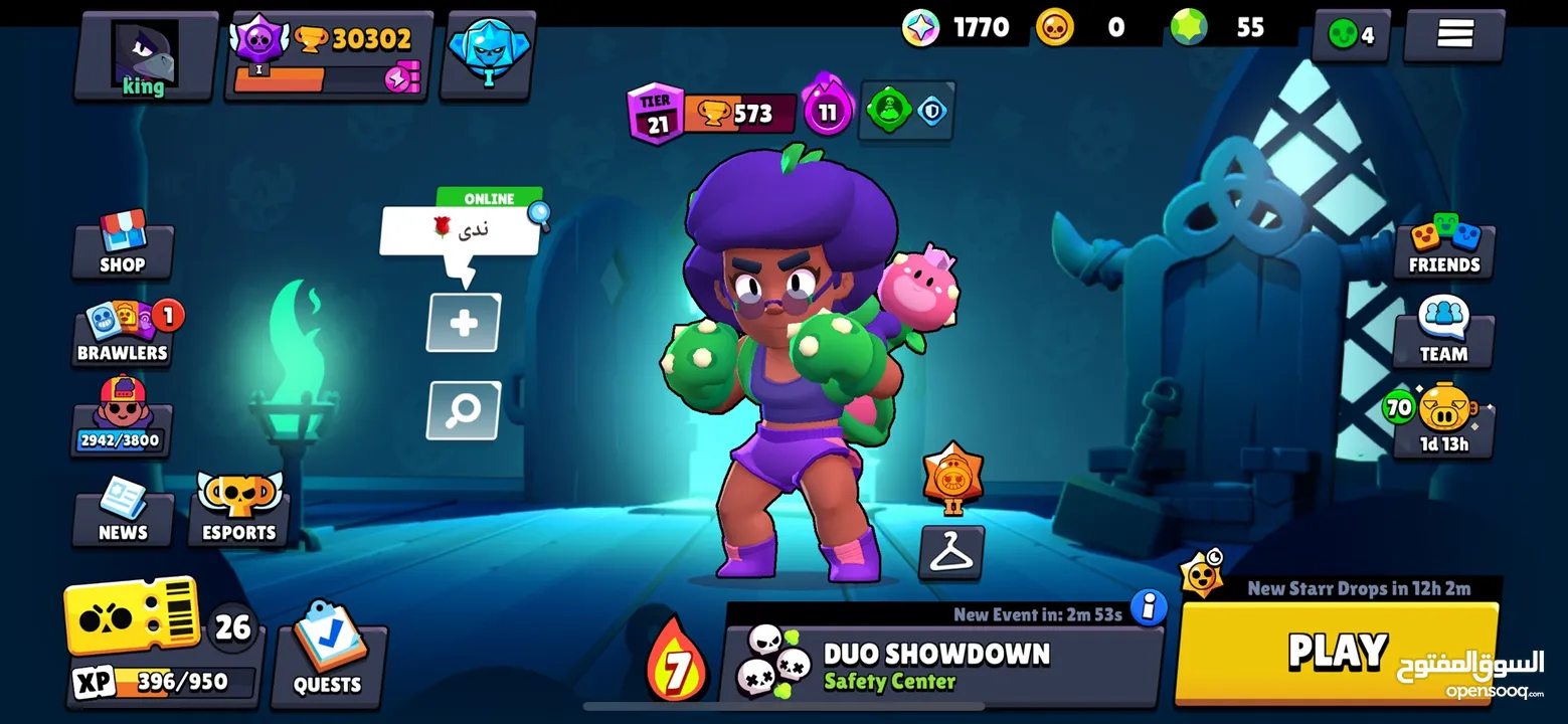 حساب براول ستارز Brawl Stars