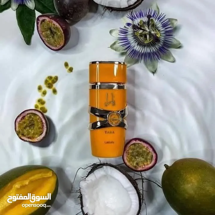 عطر يارا توس البرتقالي للنساء من لطافة  نسائي  حجم 100 مل من دار عطور لطافه الإماراتية