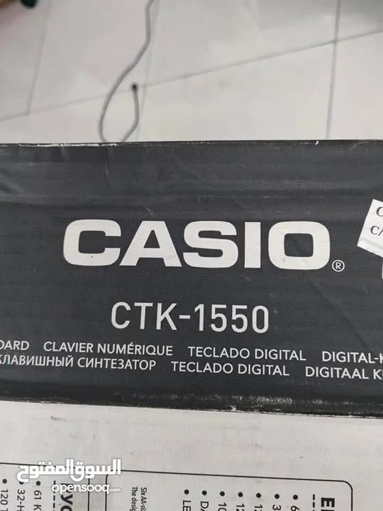للبيع بيانو كاسيو مع البوكس ومع الحامل حالة الجديد Casio Music Keyboard 61 Keys With Box and Stand