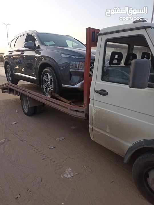 ساحبة لنقل السيارات المكان تاجوراء النقل خارج ليبيا وداخل ليبيا