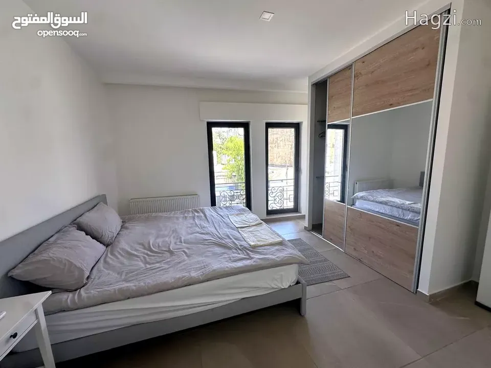 شقة مفروشة للايجار في جبل عمان ( Property 38052 ) سنوي فقط