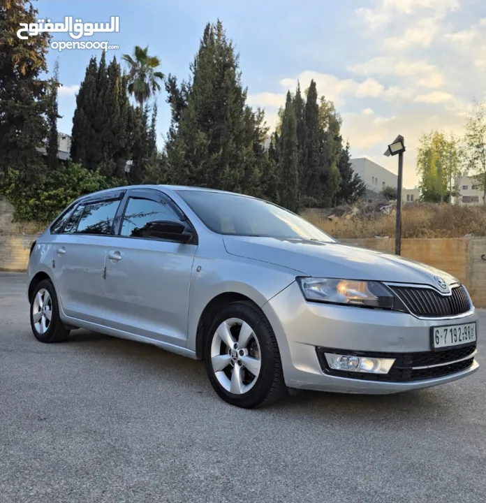 سكودا رابيد سبيس باك 2015