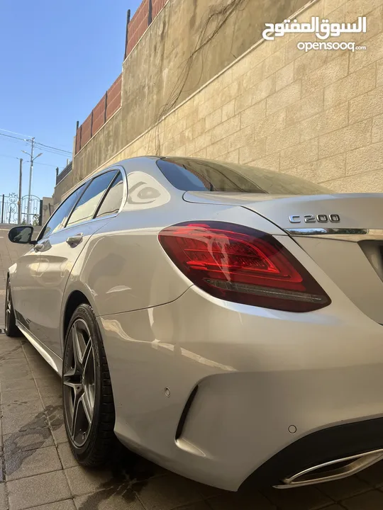 مرسيدس C200 2019 kit AMG ممشى قليل