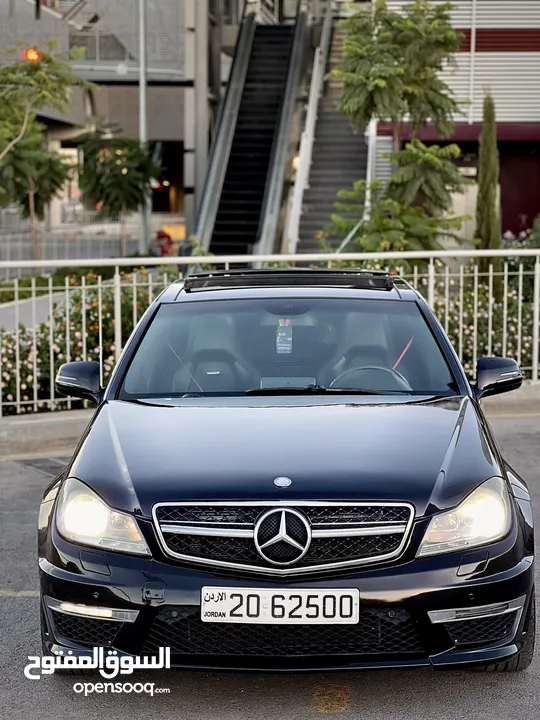 مرسيدس c 200 موديل 2008 محوله c63