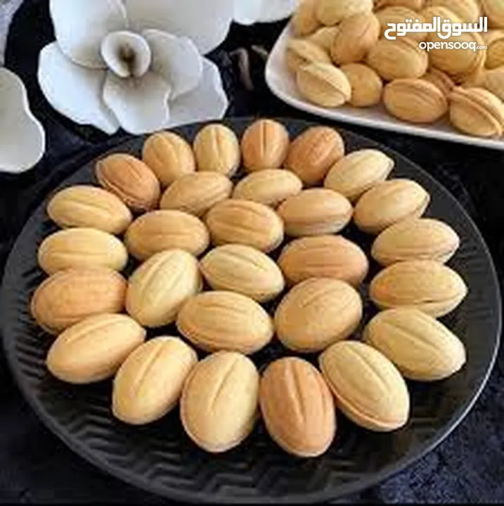 بسكويت  جوزيه محشو بالكرمل شوكلاته والبستاشيو