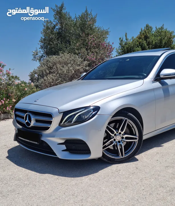 Mercedes Benz E200- AMG Full option دهان شركة فل اوبشن مميزة جدا جدا